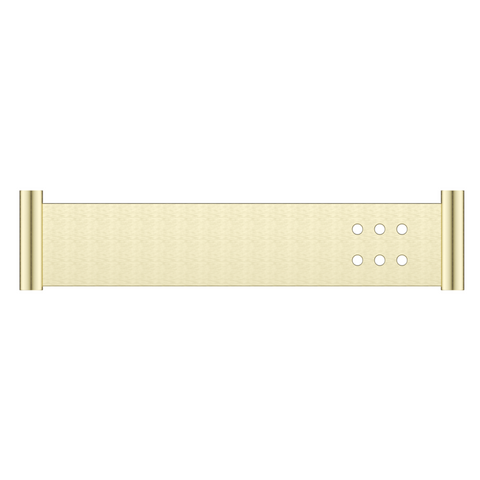 Bella Vista Mica Stainless Shelf 400mm French Gold 11MS-P-400-FG