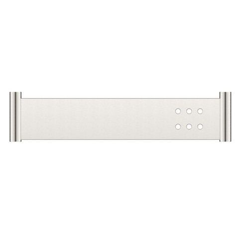 Bella Vista Mica Stainless Shelf 400mm Brushed Nickel 11MS-P-400-BN