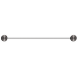 Bella Vista Mica Fluted Stainless Shelf 400mm Gunmetal 11MS-P-400-NR-GM