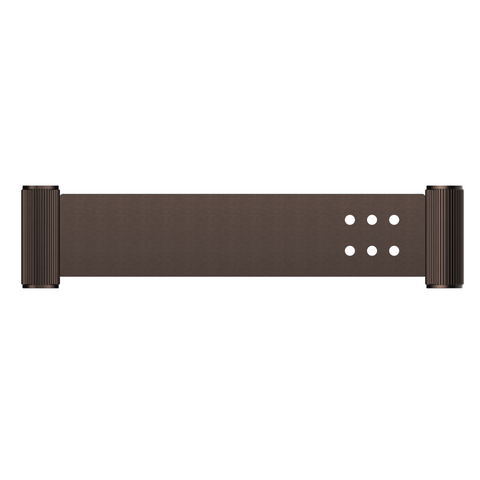 Bella Vista Mica Fluted Stainless Shelf 400mm Dusk Bronze 11MS-P-400-NR-DB