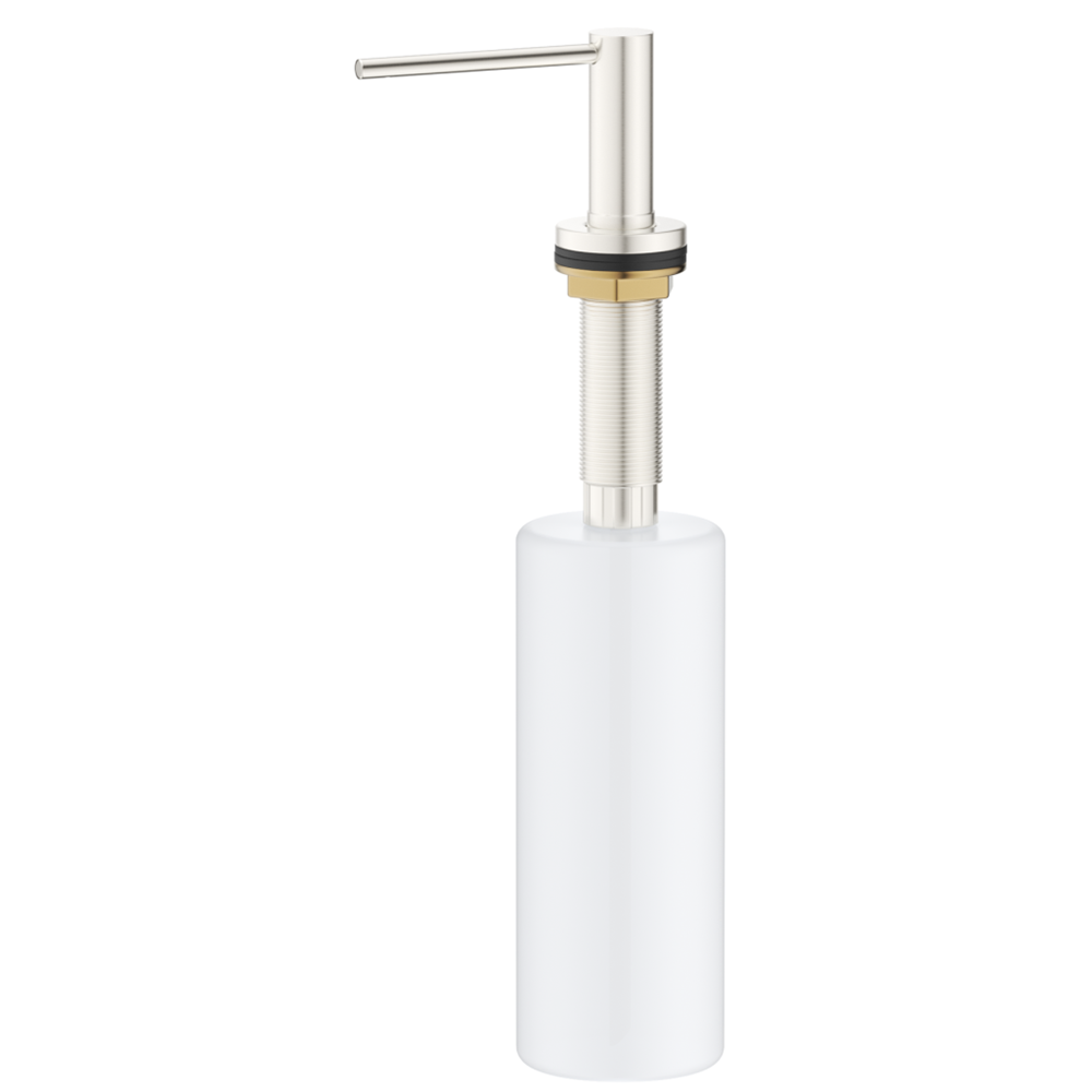 Bella Vista Mica Soap Dispenser Brushed Nickel 11SD-P-BN