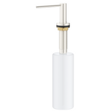 Bella Vista Mica Soap Dispenser Brushed Nickel 11SD-P-BN