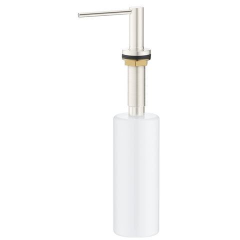 Bella Vista Mica Soap Dispenser Brushed Nickel 11SD-P-BN