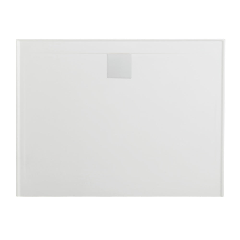 Johnson Suisse Flinders Left Hand Return Rear Outlet Shower Base 1220 x 900 (2 Sided) MSBF34LCW.KW