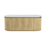 Fienza Empire Pill Wall Hung Cabinet 1200mm Scandi Oak 120AS-C