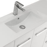 Fienza Delgado Wall Hung Vanity 1200mm White 120D
