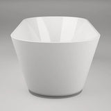 Decina Elinea Freestanding Bath 1780mm w/Overflow White EN1780SIO