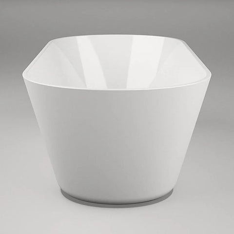 Decina Elinea Freestanding Bath 1780mm w/Overflow White EN1780SIO