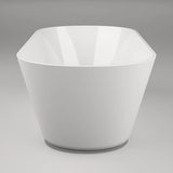 Decina Elinea Freestanding Bath 1500mm w/Overflow White EL1500SIO