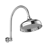 Phoenix Cromford Hi Rise Shower Arm & Rose 210mm Chrome 134-5302-00