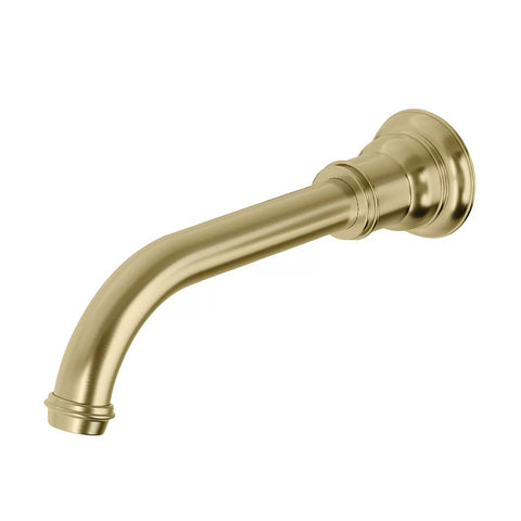 Phoenix Cromford Wall Basin / Bath Outlet Lead Free Brushed Gold 134-7610-12-1