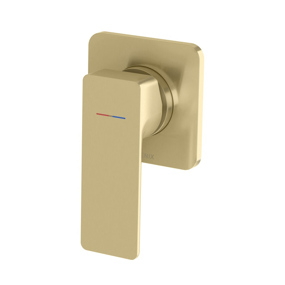 Phoenix Gloss MKII SwitchMix Shower / Wall Mixer Brushed Gold 135-2800-12-1