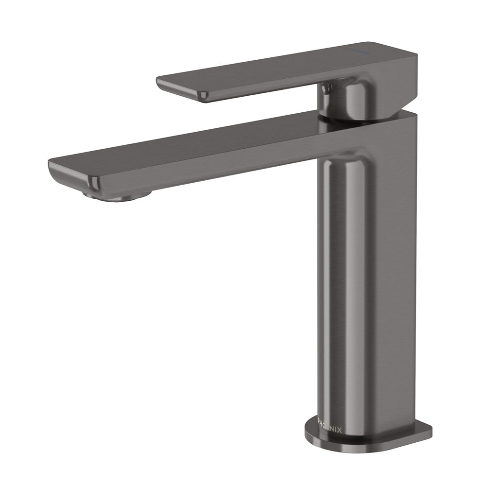 Phoenix Gloss MKII Basin Mixer Brushed Carbon 135-7700-31-1