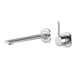 Phoenix Vask SwitchMix Wall Basin / Bath Mixer Set 200mm Pin Up Fit-Off Kit Chrome 139-2814-00-1