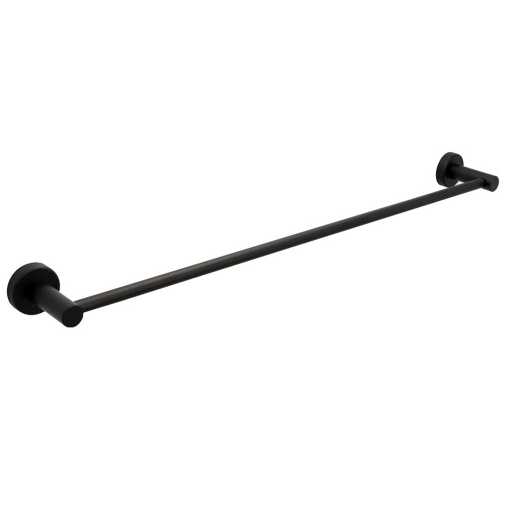 Mildon Single 800mm Towel Rail Matte Black 14008MB