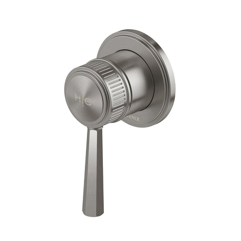 Phoenix Wiltern SwitchMix Shower / Wall Mixer Fit-Off Kit Brushed Carbon 144-2805-31-1