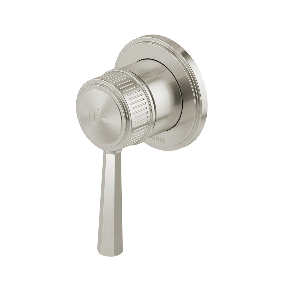 Phoenix Wiltern SwitchMix Shower / Wall Mixer Fit-Off Kit Brushed Nickel 144-2805-40-1