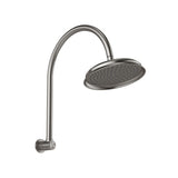 Phoenix Wiltern High Rise Shower Arm & Rose Brushed Carbon 144-5300-31