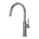 Phoenix Wiltern Sink Mixer 200mm Brushed Carbon 144-7330-31-1