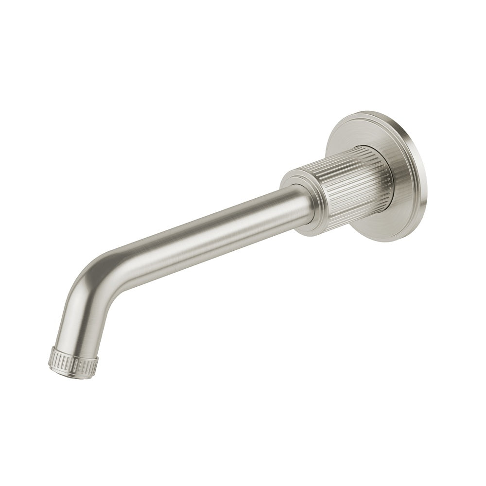 Phoenix Wiltern Wall Basin / Bath Outlet 190mm Brushed Nickel 144-7610-40-1