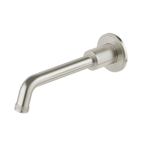 Phoenix Wiltern Wall Basin / Bath Outlet 190mm Brushed Nickel 144-7610-40-1