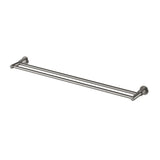 Phoenix Wiltern Double Towel Rail 800mm Brushed Carbon 144-8130-31