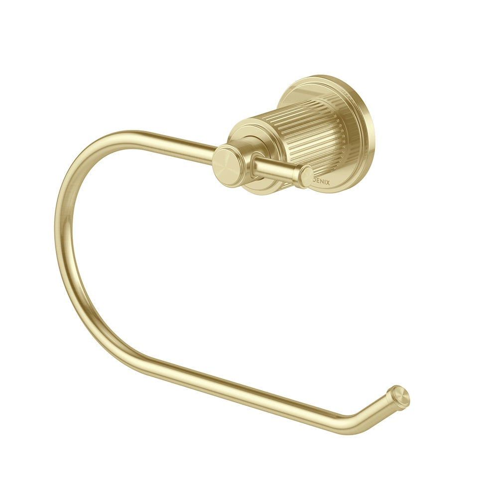 Phoenix Wiltern Toilet Roll Holder Brushed Gold 144-8200-12