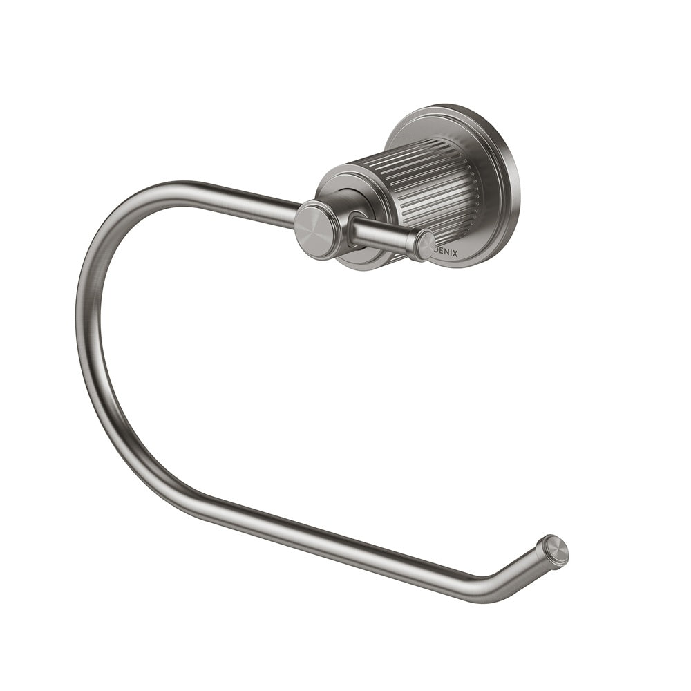 Phoenix Wiltern Toilet Roll Holder Brushed Carbon 144-8200-31