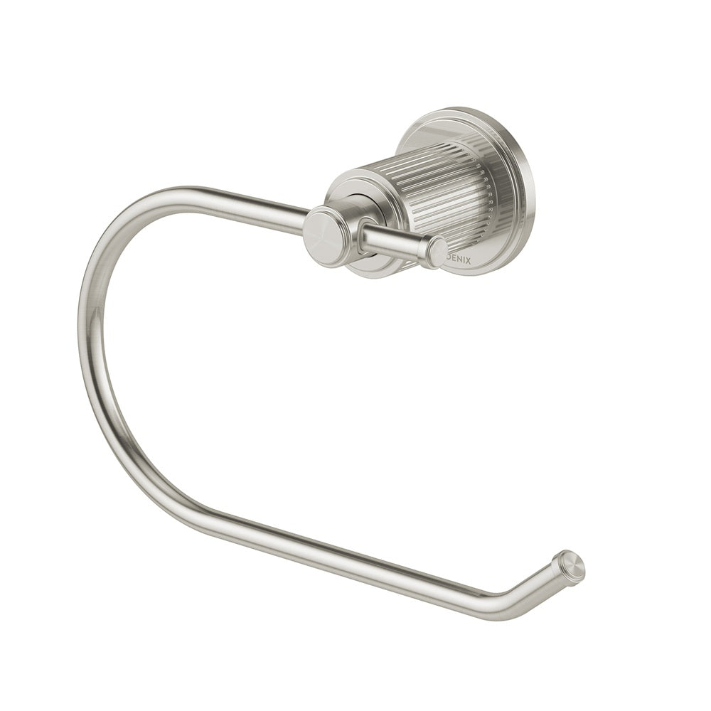 Phoenix Wiltern Toilet Roll Holder Brushed Nickel 144-8200-40