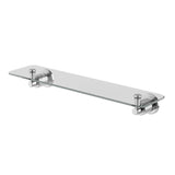 Phoenix Wiltern Glass Shelf 450mm Chrome 144-8600-00