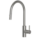 Phoenix Vivid MKII Pull Out Sink Mixer 240mm Gooseneck Brushed Carbon 146-7120-31-1