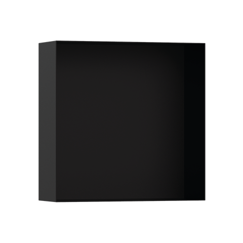Hansgrohe Xtrastoris Wall Niche 300x300x100mm Frameless Matte Black 56073670