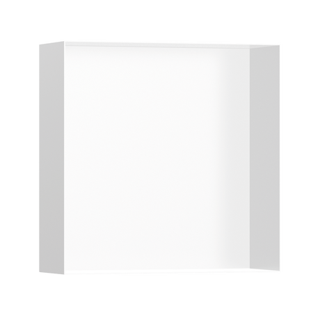 Hansgrohe Xtrastoris Wall Niche 300x300x100mm Frameless Matte White 56073700