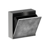 Hansgrohe Xtrastoris Recessed Waste Bin 300x300x100mm w/ Tileable Door Stainless Steel 56089800