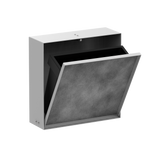 Hansgrohe Xtrastoris Recessed Waste Bin 300x300x100mm w/ Tileable Door Matte White 56089700