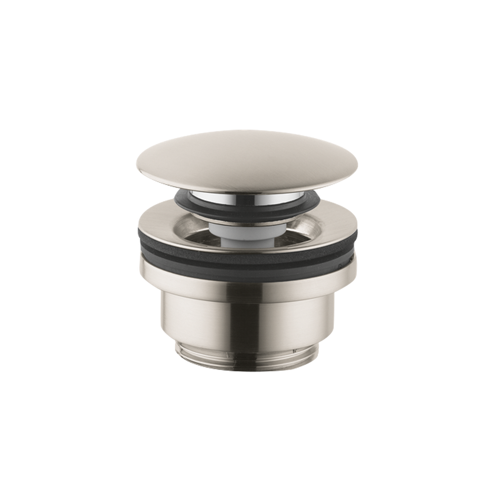 Hansgrohe Waste Set Push-Open For Basin & Bidet Mixers Brushed Nickel 50100820