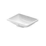 Duravit Starck 3 Undercounter Basin 490x365mm (No Taphole) with Overflow Alpine White 0305490000-P