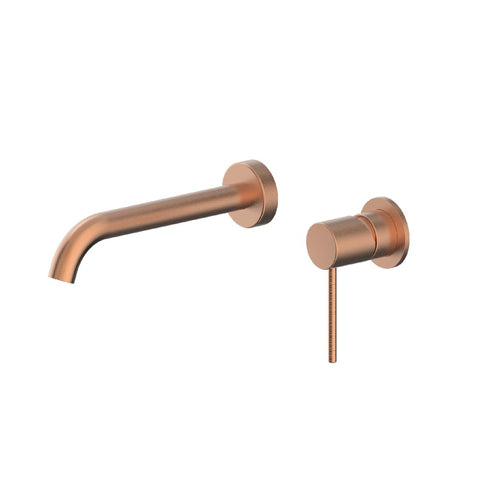 Greens Gisele Wall Basin Mixer PVD Brushed Copper 18402528