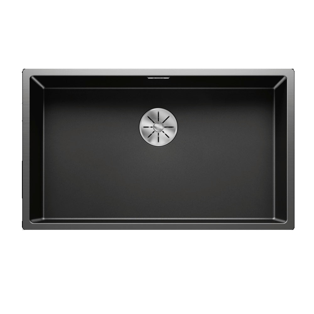 Blanco Claron 700-IF Sink Single Bowl Inset/Flushmount 740x440mm Dark Steel 528004