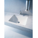 Duravit Starck 3 Undercounter Basin 490x365mm (No Taphole) with Overflow Alpine White 0305490000-P