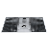 Abey Flexi Sink Single Bowl 830x510mm Topmount/Undermount (Inc. Grids x 2) Stainless Steel 1QA841IK