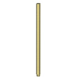 Abey Gareth Asthon Round Shower Dropper 400mm Brushed Brass 1SD400-BB