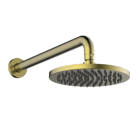 Abey Gareth Asthon Horizontal Overhead Shower Brushed Brass 1SHRO-BB