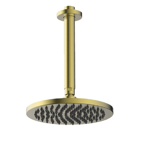 Abey Gareth Asthon Vertical Overhead Shower Brushed Brass 1SVRO-BB