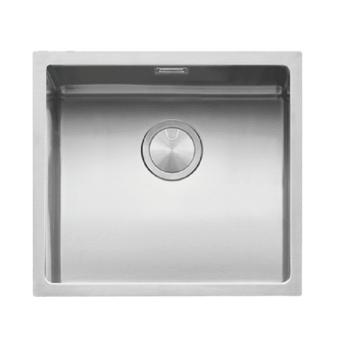 Abey Barazza Single Bowl 450x440mm Topmount/Undermount Stainless Steel 1X4540I
