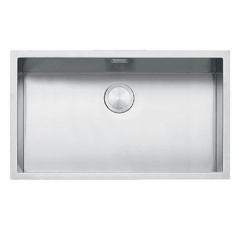 Abey Barazza Single Bowl 750x440mm Topmount/Undermount Stainless Steel 1X7040I