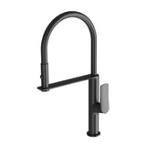 Phoenix Kusabi Flexible Hose Sink Mixer 200mm Matte Black 138-7110-10-1