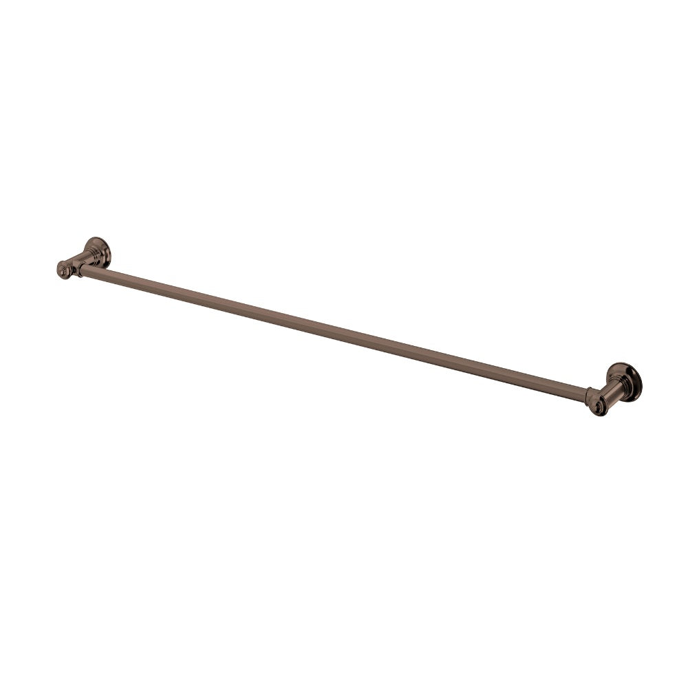 Phoenix Cromford Single Towel Rail 800mm Brushed Bronze 134-8030-24