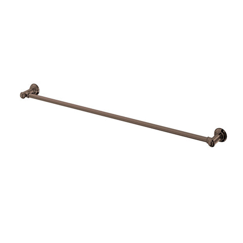 Phoenix Cromford Single Towel Rail 800mm Brushed Bronze 134-8030-24