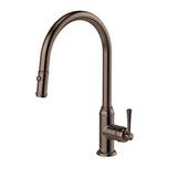 Phoenix Cromford Pull Out Sink Mixer 230mm Brushed Bronze 134-7120-24-1